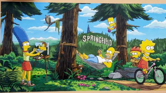 The Official Simpsons Mural