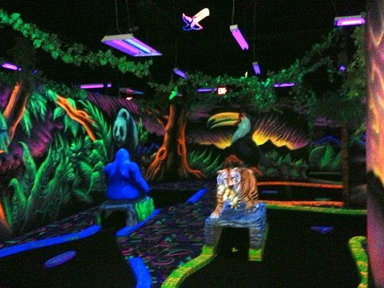 Shankz Black Light Mini Golf